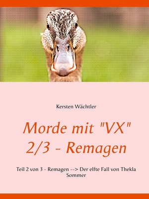 cover image of Morde mit "VX" 2/3--Remagen